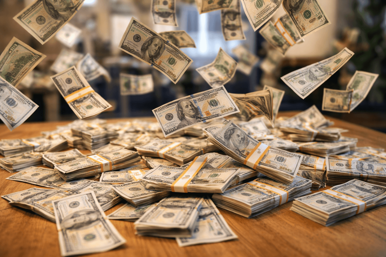 You get paid every single month